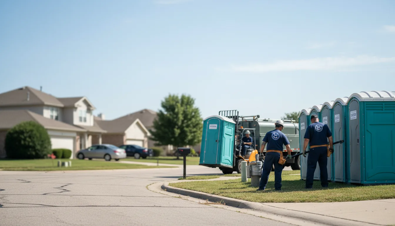 Porta Potty Rental in Purmela, TX near me